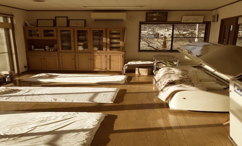 治療院藤森の施術室です。